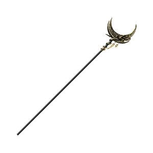 Crescent Moon Staff - Gothic and Vampire - Themed Accessories - Costume Accessories - Costumes & Accessories - Party America Niamh Aesthetic, Crescent Moon Staff, Moon Staff, Item Reference, Medieval Princess, America Party, Dragon Age Series, Gothic Vampire, Reference Poses