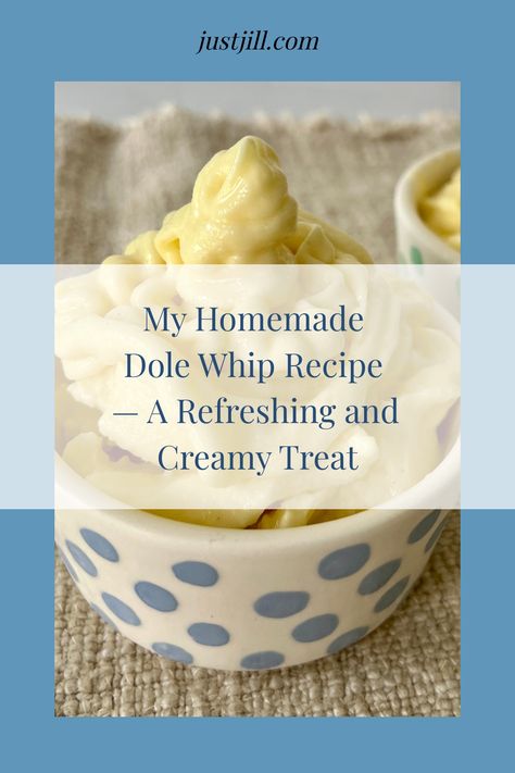 My homemade Dole Whip recipe is a Disney-inspired treat that tastes like magic. It’s easy to make, creamy, and features flavors of fresh pineapple and vanilla. Homemade Dole Whip Recipe, Dole Whip Disney Recipe, Homemade Dole Whip, Dole Whip Disney, Dole Whip Recipe, Joy Cookies, Almond Joy Cookies, Fresh Pineapple, Dole Whip