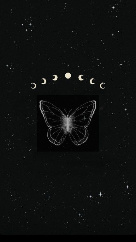 Moon Butterfly Wallpaper, Moon And Butterfly Wallpaper, Butterfly Avatar, Butterfly Moon, Phone Lock Screen Wallpaper, Phone Lock, Wallpaper Images, Phone Wallpaper Images, Digital Art Anime