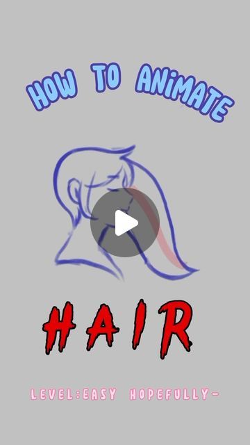 Creepfreak on Instagram: "Hair animation tutorial!
This is just a quick tutorial on how you can animate hair! There are many different ways to do it and this one is more for a ‘windy’ setting, but I also wanted to teach you that ‘ wiggle line’ could be used for many different things! Like tails, ocean waves, hair and even dresses! This is also sort of a test run on my part since I am working on a much longer animation tutorial for my YouTube where I explain the basics of animation and the why and how’s. Why I was testing is my capability of explaining things in a way that everyone can understand it while also being fun and easy to fallow along. If you like this tutorial and would like to see more please tell me in the comments below! You can also comment things like ‘can you do an animatio How To Animate Hair In Wind, Wave Animation Tutorial, How To Animate Hair, Hair Animation Tutorial, Things To Animate, How To Animate, Tail Animation, Moving Animation, Hair Animation