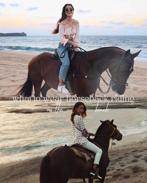 15 Aesthetic Examples Of What To Wear Horseback Riding - ljanestyle Horse Back Riding Outfits Vacation, Casual Horseback Riding Outfit, Casual Horse Riding Outfit, Beach Horseback Riding Outfit, Cute Horseback Riding Outfits, Horseback Riding Outfit Western, Trail Riding Outfit, Summer Horseback Riding Outfit, Horseback Riding Outfit Casual