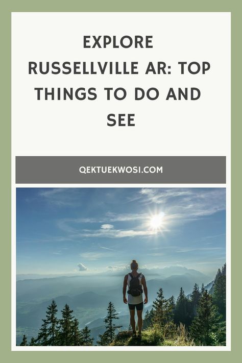 Russellville Russellville Arkansas, Continents And Oceans, Dream Vacation Spots, Hot Springs National Park, Travel Inspiration Destinations, Adventure Travel Explore, Exotic Beaches, Family Friendly Activities, Beach Getaways