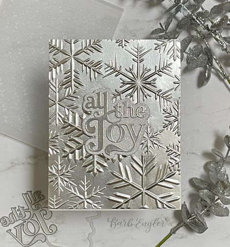 Christmas Cards With Snowflakes, Christmas Cards Handmade Elegant, Easy Christmas Cards Handmade, Stampinup Cards Newest, Fancy Christmas Cards, Snowflake Christmas Cards, Rustic Christmas Cards, Luxury Christmas Cards, Die Cut Christmas Cards