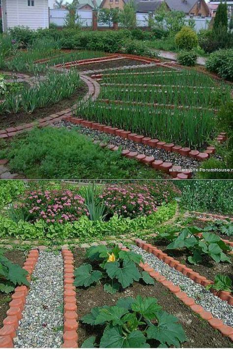 Wow. I want to do this! Home Vegetable Garden Design, Plantarea Legumelor, Taman Air, نباتات منزلية, Potager Garden, Backyard Vegetable Gardens, Garden Types, Have Inspiration, Home Vegetable Garden