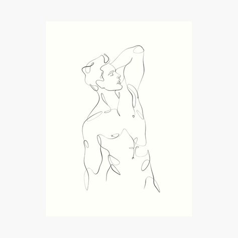 Man Figure Drawing, Male Line Art, Man Line Art, Male Illustration, Body Forms, Male Artworks, Drawing Minimalist, Male Torso, Back Tattoos For Guys