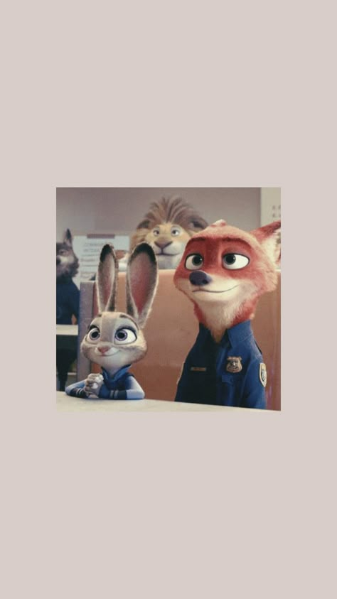 Zootopia Iphone Wallpaper, Zootopia Wallpaper Aesthetic, Zootropolis Wallpaper, Zootopia Wallpaper, Wallpapers Disney, Judy And Nick, Zootopia Nick, Nick Judy, Zootopia Art