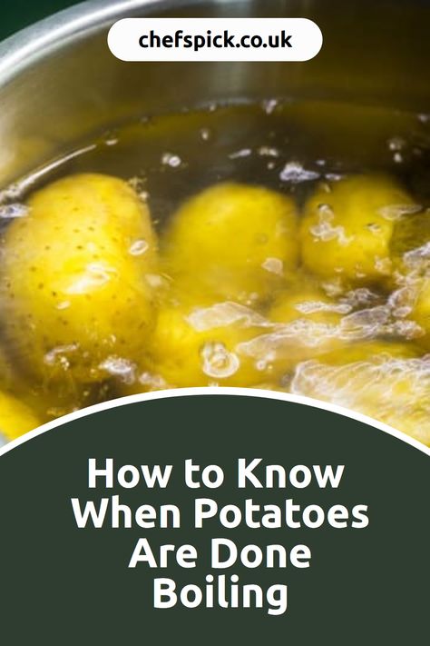 You can't tell by sight alone when a boiled potato is fully cooked. But fear not – there is a quick and easy way to test your potatoes and check that they are perfectly cooked! Boil Potatoes, Four Course Meal, Canned Potatoes, Best Mashed Potatoes, Types Of Potatoes, Physical Change, Course Meal, How To Cook Potatoes, Boiled Potatoes