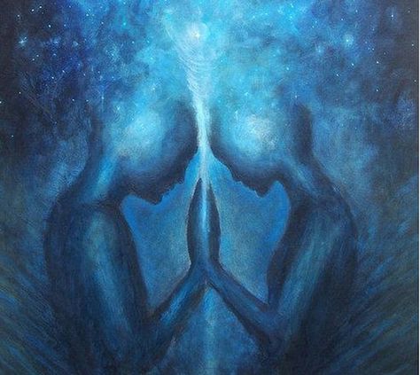 What is a Twin Flame? I have never really believed the concepts I have read before about Twin Flames, so I decided to sit down with my spirit guides and ask them. What is a Twin Flame really all about?? This is what they said…. When you reach a certain level of consciousness or a … Art Amour, Twin Flame Art, Spiritual Paintings, Flame Art, Energy Art, Spiritual Artwork, Billiard Room, Human Connection, Spiritual Art