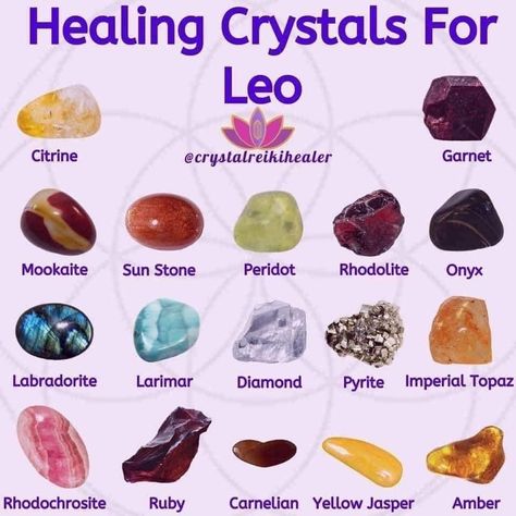 Crystals For Leo, Leo Crystals, Leo Moon, Leo Sun, Leo Star, Charge Crystals, Leo Season, Zodiac Stones, Ruby Birthstone