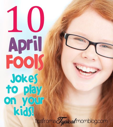 These 10 April Fools Day Jokes are perfect for kids because they are more funny than they are mean. Easy Magic Tricks For Kids, April Fools Ideas, Pranks For School, Funny Pranks For Kids, Wacky Day, April Fools Day Pranks, Funny April Fools Pranks, April Fools Day Jokes, Pranks For Kids