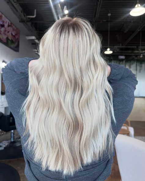 the perfect blonde doesn’t exi- all @lanzahaircare products were used for this transformation toned with equal parts- 9p + 9b + 10a + 100 #coloradospringshairstylist #719hairstylist The Perfect Blonde, Perfect Blonde, Colorado Springs, Hair Stylist, Blonde, Hairstyles, Hair Styles, Hair, Beauty