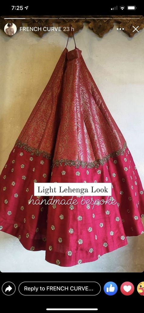 Light Lehenga, Lehenga Look, Lehenga Saree Design, Simple Lehenga, Half Saree Lehenga, Lehenga Designs Simple, Indian Bride Outfits, Anarkali Dress Pattern, Half Saree Designs