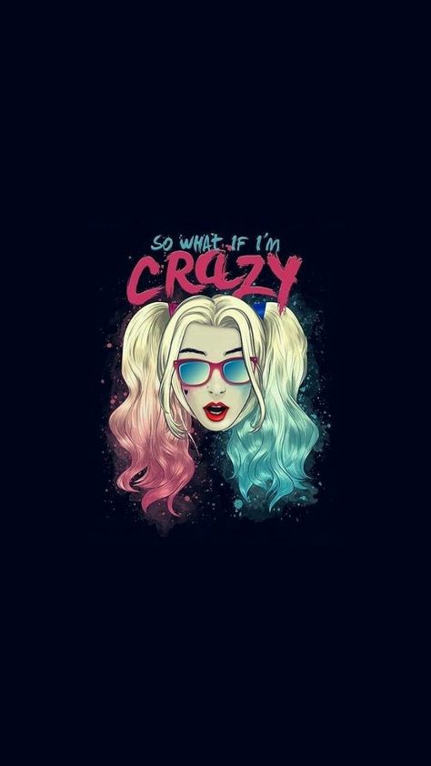 Harry Quinn, Harley Quinn Wallpaper, Harley Quinn Tattoo, Animation Wallpaper, Harley Quinn Drawing, Harley Quinn Quotes, Cute Couples Texts, Love Animation Wallpaper, Harley Quinn Art