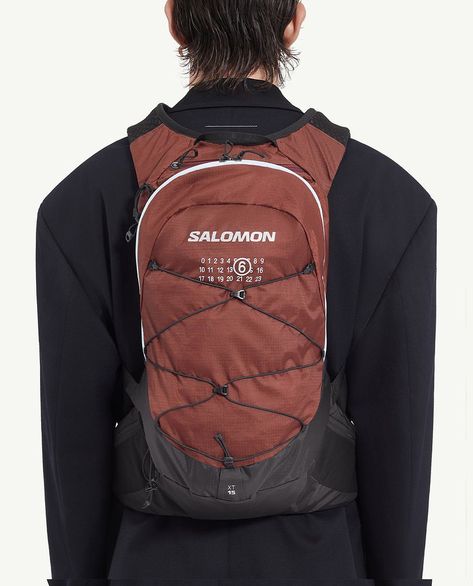 Bitter Chocolate, Mm6 Maison Margiela, Gore Tex, Watch Strap, Shoulder Straps, Backpacks, Black, Color, Shoulder Strap