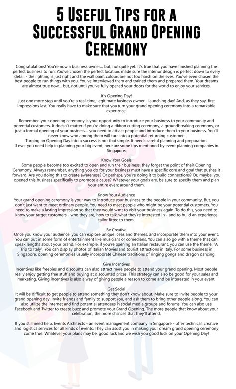 Launching a business can be challenging. Here are some useful tips for anyone who is organizing a grand opening ceremony.  #OpeningCeremony Grand Opening Checklist, Business Launch Party Ideas Grand Opening, Studio Grand Opening Ideas, Store Grand Opening Ideas, Boutique Grand Opening Ideas, Grand Opening Ideas Business Decorations, Esthetic Studio, Grand Opening Ideas, Event Space Business