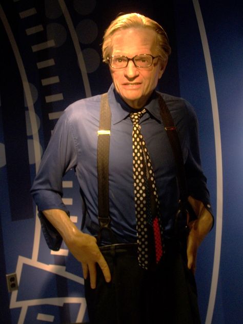 Larry King Larry King, Old Post Office, Graduation Presents, Madame Tussauds, Spring Break, Washington