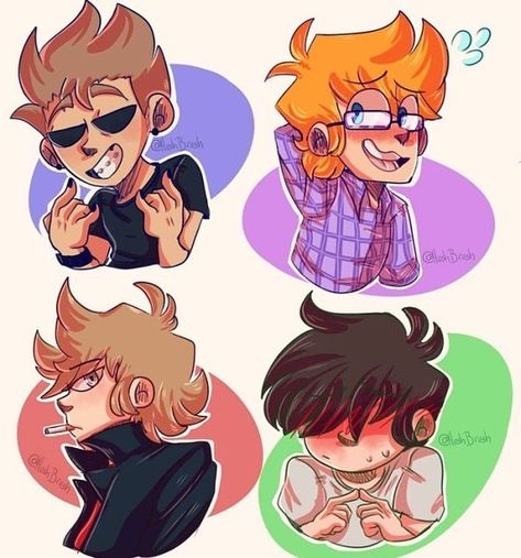 Eddsworld High School Au, High School Eddsworld, Eddsworld Highschool Au, Matt Eddsworld, Highschool Au, Eddsworld Fanart, Tom Tord, Eddsworld Memes, Eddsworld Tord