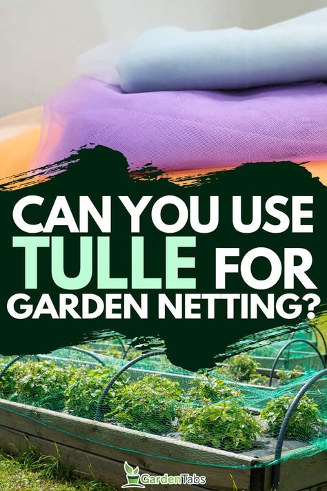 Garden Netting: Protecting Your Berries with Tulle Diy Bird Netting For Garden, Diy Garden Netting Ideas, Garden Netting Ideas, Garden Tips And Tricks, Netting For Garden, Netting Fabric, Garden Hooks, Bird Netting, Garden Netting