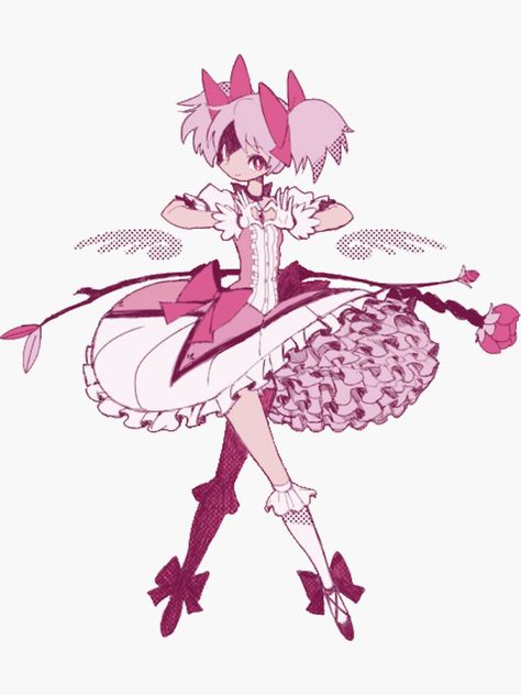 Madoka Magica, An Anime, Pink Hair, Anime Character, Art Design, Hair, Anime, Pink, Design