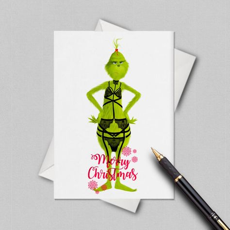 Excited to share the latest addition to my #etsy shop: The Grinch Greeting Cards https://etsy.me/3PfweFP #green #white #thegrinch #grinch #grinchstolexmas #christmascard #xmascard #drseuss #christmasgreetings Grinch Christmas Cards, Alice In Wonderland Mug, Der Grinch, Mr Grinch, Pokemon Starters, Disney Side, Metal Bookmarks, Sketch Inspiration, Son Love