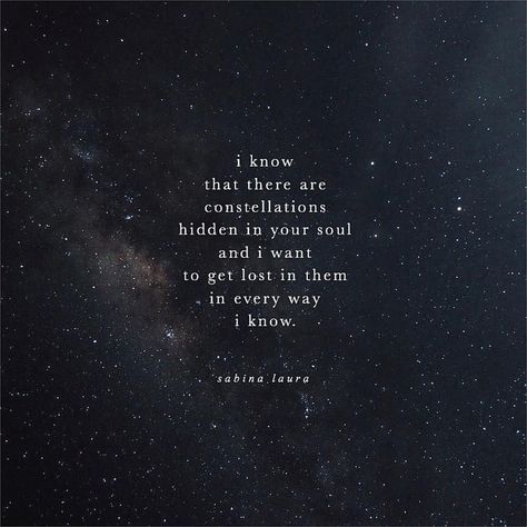 constellations. • @sabinalaurapoetry . . . . #poems #poetryisnotdead #spilledink #poetrycommunity #creativewriting #writersofinstagram… Constellation Quotes, Wish Come True, My Muse, Creative Writing, Constellations, Muse, Poetry, Love You, Quotes