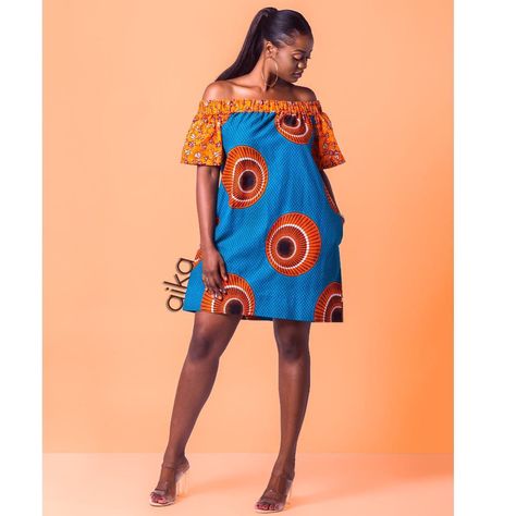 Aika shared a photo on Instagram: “Brighten your closet with this pretty and versatile dress Check out this and many others @…” • See 278 photos and videos on their profile. Latest Ankara Styles 2019, Short Gown Styles, Ankara Peplum Tops, Nigerian Fashion Ankara, Dress African Print, Ankara Short, Ankara Clothing, Trendy Ankara Styles, Ankara Short Gown Styles