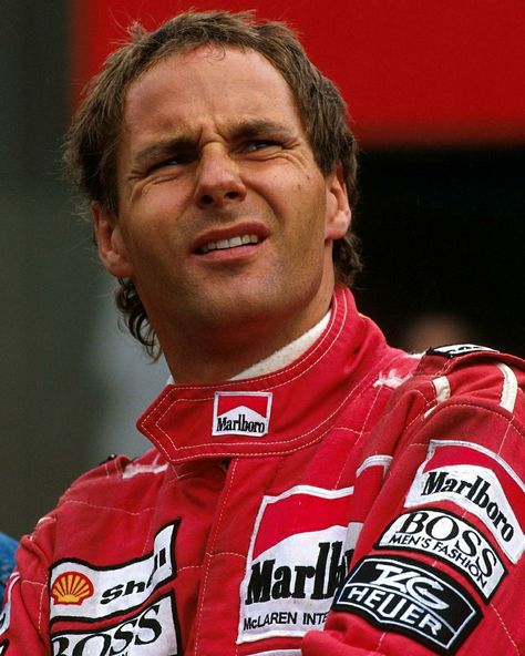 Gerhard Berger (1990) F1 Retro, Gerhard Berger, Ferrari Racing, Racing Drivers, Car And Driver, F 1, Pilots, Formula One, Formula 1