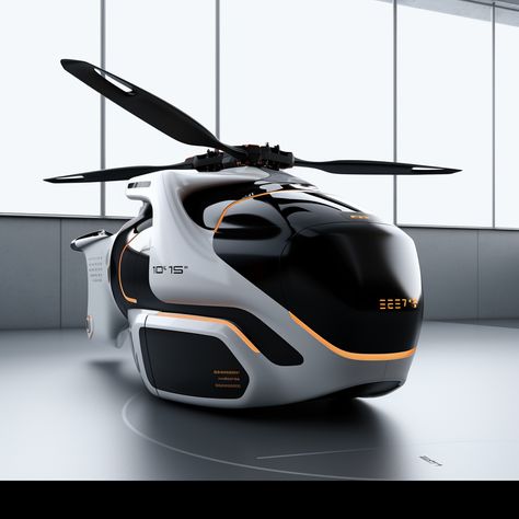 Concept Helicopter, Hover Car, Luxury Helicopter, Aerospace Design, Image Moto, Space Ship Concept Art, Flying Vehicles, Concept Motorcycles, Drone Design