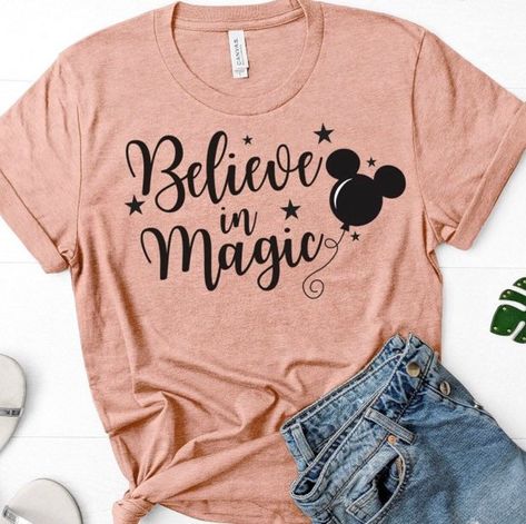 Believe in Magic Disney Shirt Disney Shirt Magic Kingdom | Etsy Disney Matching Shirts, Magic Kingdom Shirt, Disney Family Shirts, Cute Disney Outfits, Matching Disney Shirts, Disney World Outfits, Disney Trip Shirts, Disney T Shirt, Disney World Shirts