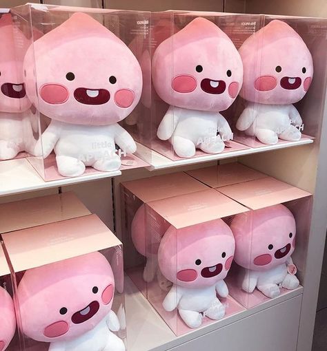 kakao friends korean little apeach baby peach pink plushie collection cute aesthetic Pink Aesthetic Style, Apeach Kakao, Wallpaper Rosa, Panel Wallpaper, Peach Aesthetic, Kakao Friends, Video Game Rooms, Hello Kitty Iphone Wallpaper, Kawaii Plushies