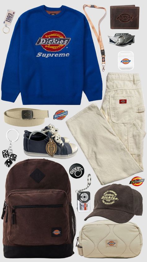 dickies fit #dickies #fit #outfit #fitinspo #outfitinspo #brands #bag #shoes #sweater #pants #inspo Dickies Aesthetic Outfit, Dickies Aesthetic, Dickies Outfit, Bag Shoes, Sweater Pants, Fitness Inspo, Aesthetic Clothes, That Look, Bra