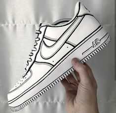 Untitled White Af1, Af1 Custom, Custom Painted Shoes, Custom Shoes Diy, Diy Sneakers, Nike Shoes Air Force, Custom Nike Shoes, Personalized Shoes, Nike Air Shoes