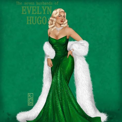 Evelyn Hugo Costume, Evelyn Hugo Dress, The 7 Husbands Of Evelyn Hugo, Old Hollywood Dress, Evelyn Hugo, Gala Outfit, Hollywood Dress, School Scrapbook, Fashion Design Collection