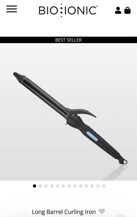 Bionic Curling Iron, Bio Ionic Long Barrel Curling Iron, Bioionic Curling Iron, Babyliss Curling Iron, Long Barrel Curling Iron, Good Curling Irons, Wishlist Christmas, Ionic Bonding, Bday Wishlist