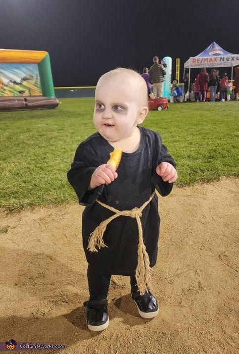 Baby Uncle Fester Costume Uncle Fester Costume Diy, Fester Costume, Uncle Fester Costume, Funny Baby Halloween Costumes, Funny Baby Costumes, Funny Kid Costumes, Uncle Fester, Toddler Boy Halloween Costumes