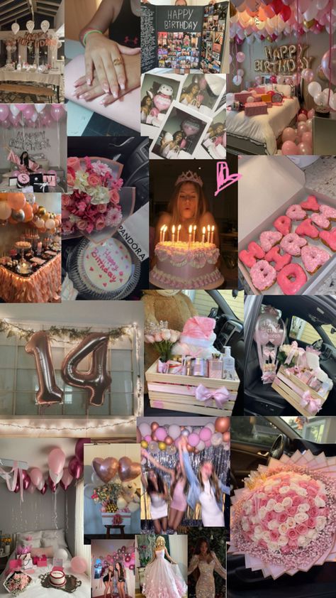 LOOK AT IT. Fourteenth Birthday, Crazy Birthday, 14th Birthday Party Ideas, 17 Birthday Cake, Sweet Sixteen Birthday Party Ideas, Girly Birthday Party, 13 Birthday Cake, Neon Birthday, Cute Birthday Pictures