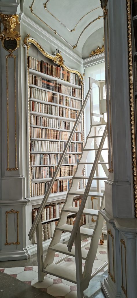 Admont Library, Staircases, Book Aesthetic, Doodle Art, Austria, House Ideas, Stairs, Wall Decor, The World