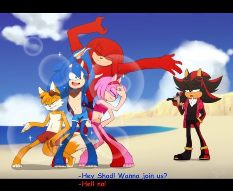 Shadamy Boom, Sonic The Movie, He He, Hedgehog Movie, Sonic Heroes, Silver The Hedgehog, Sonic Characters, Sonic And Amy, Sonic Funny