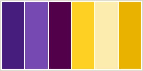 Golden yellow, cream, deep purple, periwinkle, indigo and yellow color scheme Hex Color, Purple Color Schemes, Color Coordination, Purple Color Palettes, Color Plan, Gold Color Palettes, Yellow Colour Scheme, Color Palette Yellow, Gold Palette