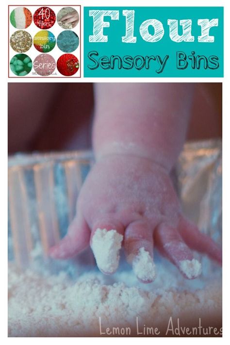 Flour Sensory Bins Sensory Processing Disorder Activities, Sensory Bin Fillers, Sensory Items, Sensory Tubs, Sensory Disorder, Sensory Tub, Visual Processing, Sensory Bags, Cloud Dough