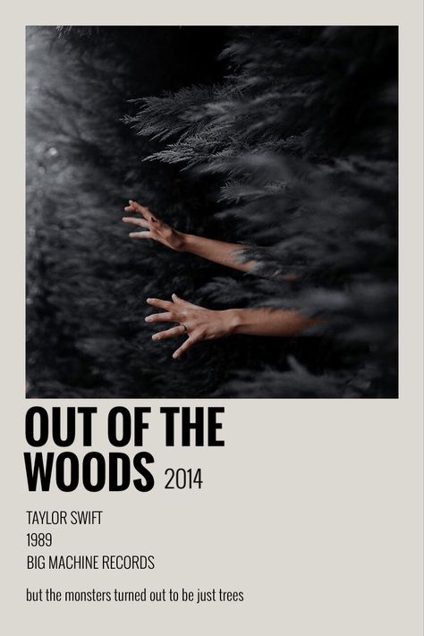 out of the woods, taylor swift, aesthetic 1989, polaroid poster Out Of The Woods Taylor Swift Polaroid Poster, Out Of The Woods Poster Taylor Swift, 1989 Taylor Swift Polaroid Poster, 1989 Taylor Swift Aesthetic Poster, Taylor Swift Out Of The Woods Aesthetic, Taylor Swift Song Prints, Out Of The Woods Polaroid, Out Of The Woods Aesthetic Taylor Swift, Taylor Swift Song Cards