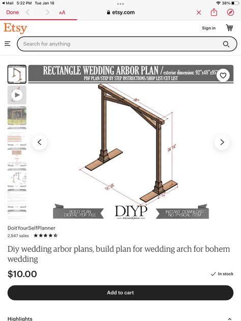 Wedding Arch Wood Diy, Wedding Arch Measurements, Triangle Wood Wedding Arch, Wooden Triangle Wedding Arch, Wedding Arch Metal Frame, Wood Arbor, Wooden Arch, High Tea, Wooden Diy