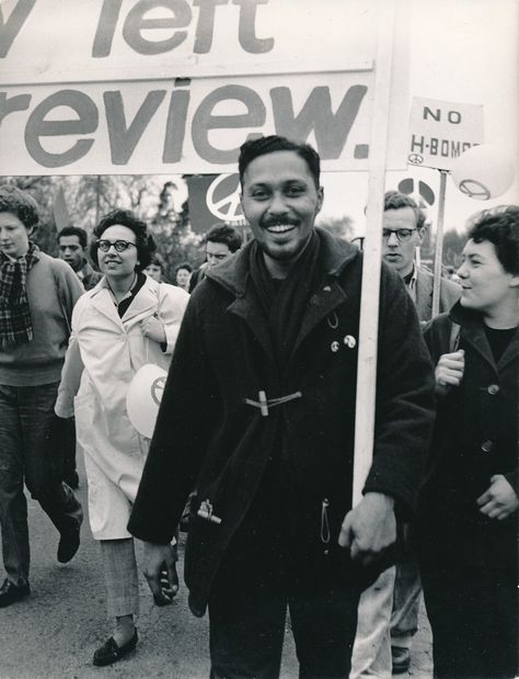 Stuart Hall demonstration 1961 Stuart Hall, Tate Britain, Great Pic, The Flag, Sociology, Change My Life, Social Science, Comedians, Black Men