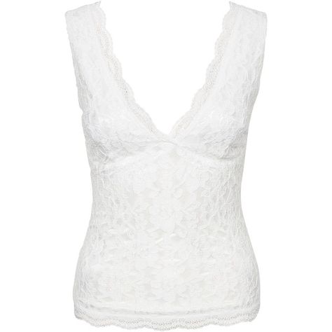 Nly Trend The Perfect Lace Top (33 AUD) ❤ liked on Polyvore featuring tops, white, womens-fashion, lace top, nly trend, lacy white top, low v neck tops and lacy tops Fitted V-neck Lace Top With Delicate Lace, White V-neck Top With Delicate Lace, Cheap White V-neck Lace Top, White Delicate Lace V-neck Top, White V-neck Lace Tank Top, Lacy White Top, Lacy Tops, V Neck Tops, White Top