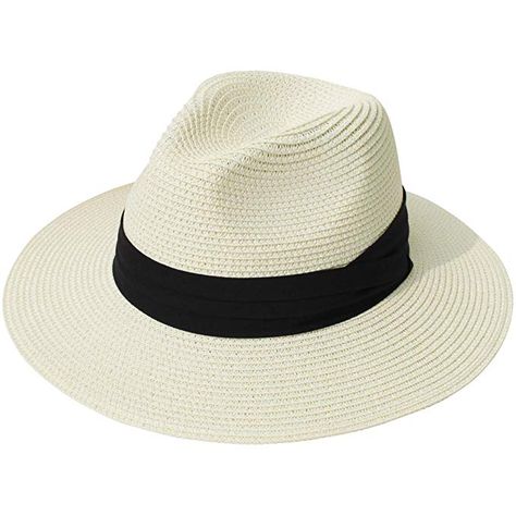 https://www.amazon.com/Lanzom-Women-Straw-Panama-Fedora/dp/B06XYZB5V5/ref=sr_1_3?keywords=straw%2Bhats%2Bfor%2Bwomen&qid=1560974487&s=gateway&sr=8-3&th=1 Fedora Beach, Womens Beach Hat, Womens Straw Hats, Floppy Straw Hat, Hat Fedora, Straw Sun Hat, Beach Hat, Beautiful Hats, Woman Beach