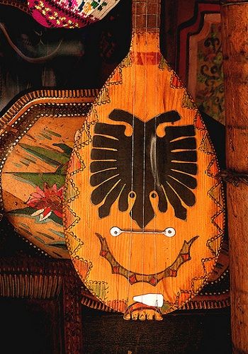 Albanian traditional instrument 28 November Albania, 28 November Albania Drawing, Albania Drawing, Albanian Art, Eurovision 2022, Folk Music Festival, Albanian Traditional, Ottoman Architecture, Slavic Paganism