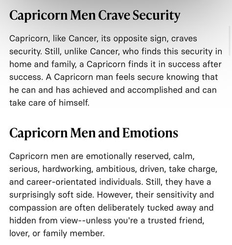 Capricorn Men Traits, Capricorn Men, Capricorn Rising, Sunday Kind Of Love, Capricorn Love, Capricorn Life, Horoscope Capricorn, Capricorn Quotes, Capricorn Facts