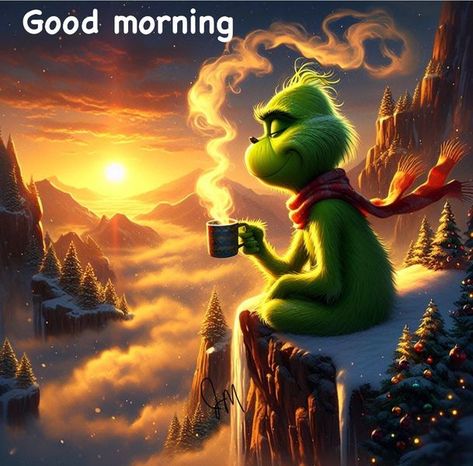 The Grinch Fans Lover | Facebook X Mas Wallpaper Aesthetic Grinch, Grinch Thanksgiving, Grinch Days Till Christmas, Funny Grinch Quotes, Good Morning Christmas Images, Grinch Pictures, The Grinch Pictures, Grinch Images, Feel Good Pictures