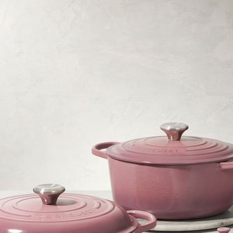 Le Creuset on Instagram: "New! Meet Mauve Pink. 💕 Available online, in #LeCreuset Signature Boutiques, and from @QVC – visit the link in our bio to see more." Mauve Pink, Le Creuset, See More, Boutique, Pink, On Instagram, Instagram