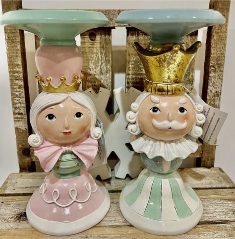 Cashmere Candle, Mrs Clause, Holiday Cupcakes, Standing Candle Holders, Blue Green Gold, Fake Cake, Cupcakes And Cashmere, Food Decoration, King Queen